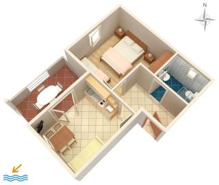 Apartment Vrsi - Mulo 5951c - Vrsi - 7