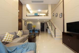WAIFIDEN Duplex Hotel Apartment Zhongyong Jinyu Branch-Free shuttle bus during the Canton Fair - Canton - 9