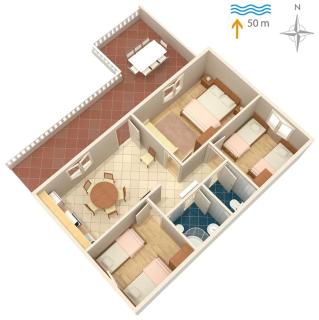 Apartments by the sea Postira, Brac - 5152 - Postira - 2