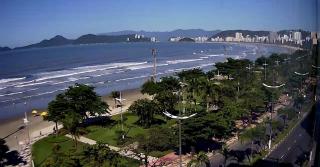 A melhor vista de Santos para 5 pessoas pé na areia - 5