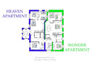 Family Luxury Wonder Heaven Apartment, 50m to M Cassino, first with 3 badrooms&studio, second with 2 badrooms&studio, parking w cenie - Sopot - 7