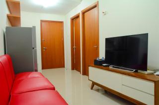 1BR Apartment Woodland Park Residence Kalibata View Swimming Pool By Travelio - 7