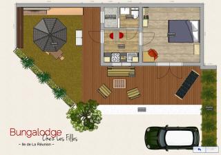 Chez Les Filles - Bungalodge - Petite Île - 8