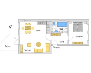 Haus Aquamarina - FeWo mit Balkon - Bansin - 1