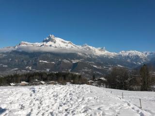 Rez de chaussée très calme vue Mont-Blanc - Combloux - 4