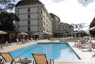 Flat em Vista Azul Hotel - 0