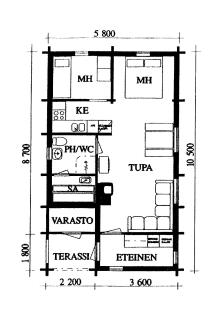 Matkailumaja Heikkala Cottages - Ruka - 6