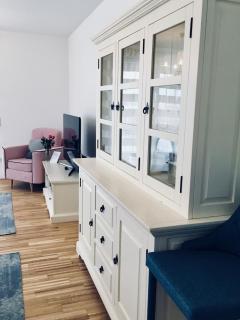 White Vintage Park View Apartment - Viena - 2