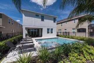 Modern Home Near Disney With Private Pool, Media Room And Waterpark Resort Access At Encore Resorts Reunion - 7576Mr - Kissimmee - 8