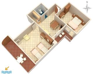 Apartment Rabac 7410d - Rabac - 6