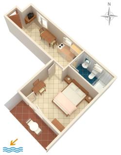 Apartments with parking space Rabac, Labin - 7410 - 2