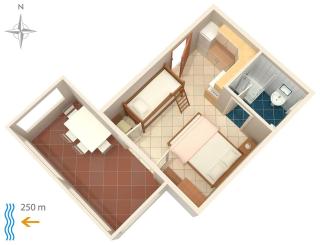 Apartments with parking space Metajna, Pag - 208 - 9
