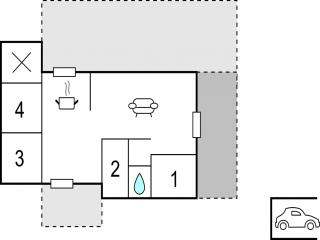 Four-Bedroom Holiday Home In Hornbak - 5