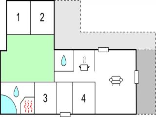 Four-Bedroom Holiday Home In Nordborg - 9