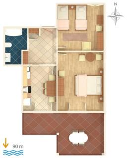 Apartment with sea view II - Stanići - 2