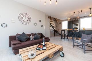 Loft 3 pièces duplex 3 étoiles calme centre ville à 5 mn des plages et palais - 8