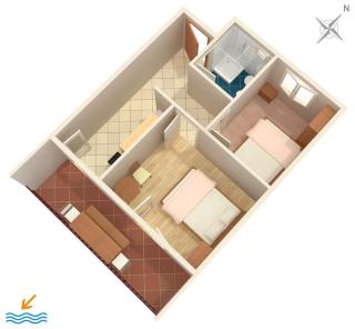 Seaside secluded apartments Cove Torac, Hvar - 589 - 6