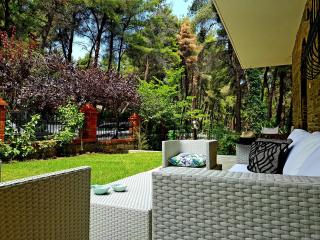 Wood and Stone Villa - Sani Beach - 0