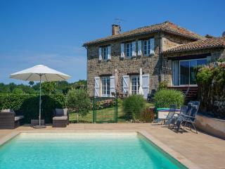 Superb holiday home with private pool - Saint-Beauzile - 0
