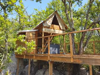 Cabanes Lodges Le Servière - Balazuc - 8