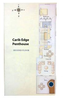 Carib Edge, AC beach penthouse - Saint Peter - 2