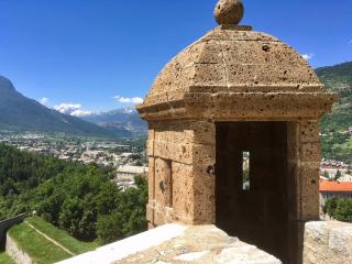 Au "Gargouillard" de la citadelle Vauban - Briançon - 1