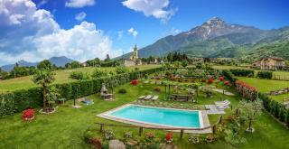 Villa La Corte with amazing pool and garden - Colico - 4