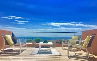Villa Santa Giulia, vue panoramique sur la mer, 900 m de la plage - 0