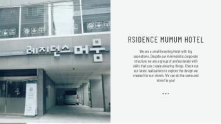 Residence Mumum Hotel - Busan - 3