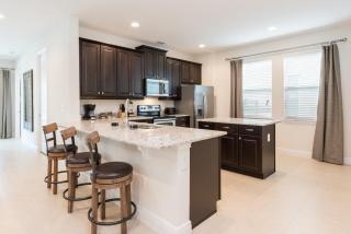 Elegant Home Near Disney With Private Pool And Waterpark Resort Access At Encore Resorts Reunion - 7393Mr - Kissimmee - 3