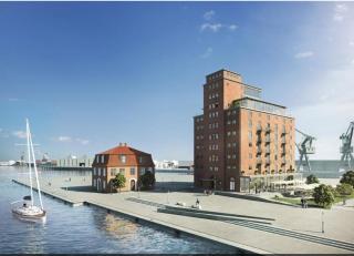 Appartment Ferienwohnung mit großer Terrasse Ohlerich Speicher Wismar - Wismar - 4