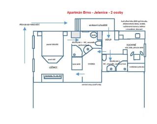 Apartmán Brno Jelenice - Brno - 9