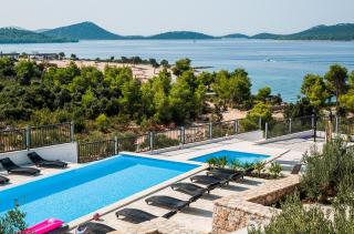 Camp Panorama with pool - Drage - 0