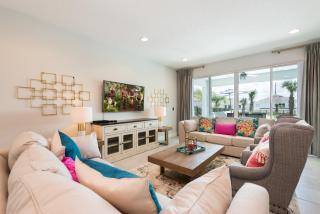 Delightful Home Near Disney With Private Pool, Media Room, Waterpark Resort Access At Encore Resort Reunion - 7418Mr - Kissimmee - 4