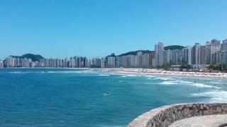 Apartamento frente para o Mar ,50 m da praia , ar condicionado todos quartos - Guarujá - 7