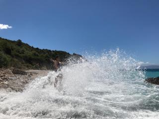 Spacious 1 bedroom apartment 2 km to Pessada beach - Dhorizáta - 5