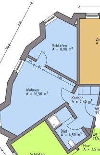 Apartments in der Jahnallee 20 Waldplatzpalais - 1