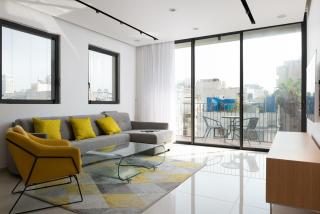 Luxury 2bdrm balcony & parking close to the Beach - Tel Aviv - 0