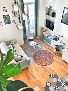 Homelivia, Appart FRIDA, mezzanine, déco raffinée et balcon - Nice - 0