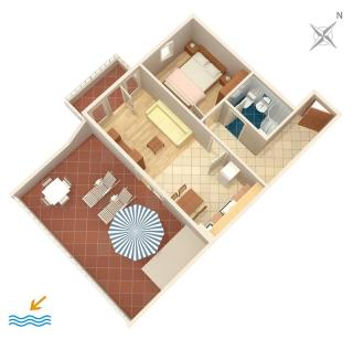 Apartments by the sea Split - 7589 - 3