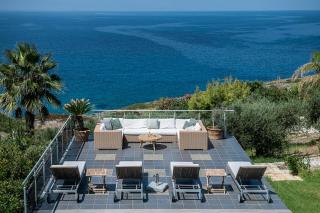 Villa Emilia front sea - Kalathas - 8