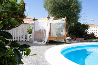 Bungalow Palm Mar with pool and garden - 0