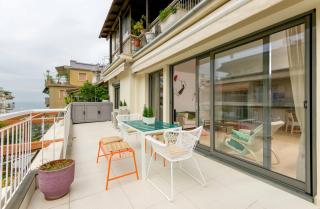 Stylish 3-Bedroom Apartment & Terrace - Tessalónica - 8