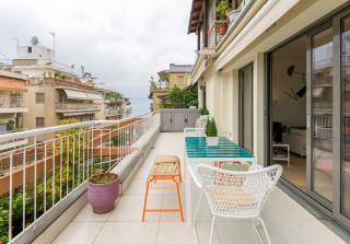 Stylish 3-Bedroom Apartment & Terrace - Tessalónica - 6