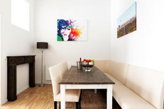 SC 02 by ROCKCHAIR Apartments l SUPERHOST Status l 4 Bedrooms Boxspringbeds 2 Bathrooms Balcony Elevator - Cozy Family & Business Flair welcomes you! - Berlino - 8