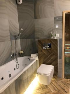 Family & Business Sauna Apartments No2 Leśny nad Zalewem Cedzyna - 2 Bedroom with Private Sauna, Bath with Hydromassage, Terrace, Parking, Catering Options - Kielce - 5