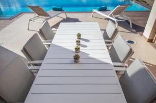 CARAIBAS Bonaire modern air-conditioned vacation villa with a private 20 meter magnesium pool - 4