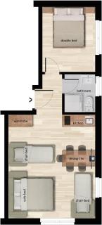 Dvori Apartments 8C - 1