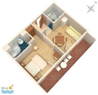 Apartment Igrane 311b - Igrane - 3