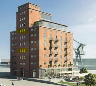 Appartment Ferienwohnung mit großer Terrasse Ohlerich Speicher Wismar - Wismar - 9